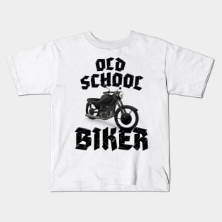 Old School Biker Kids T-Shirt